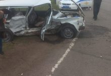 Photo of Столкновение двух автомобилей на перекрестке