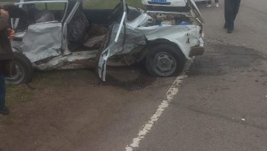 Photo of Столкновение двух автомобилей на перекрестке